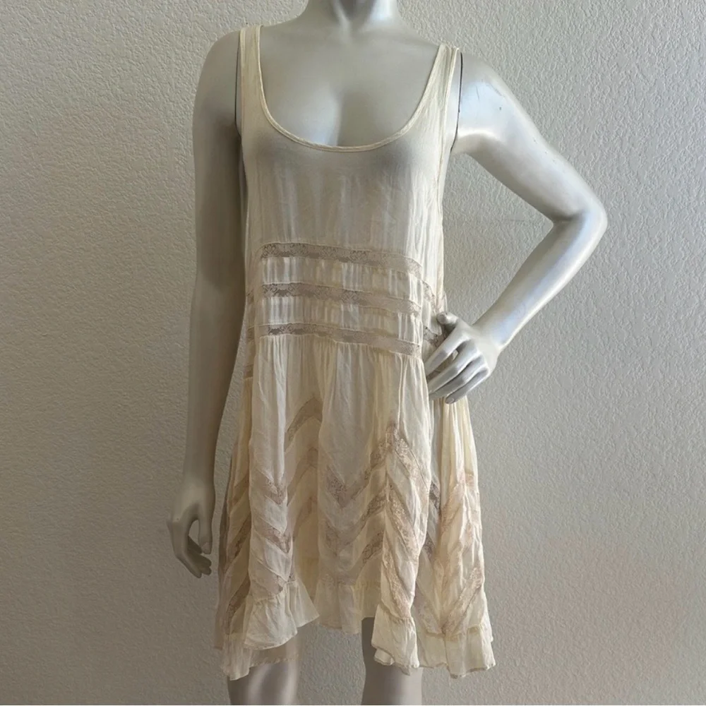Free People Intimately Boho Trapeze Ruffle Dress - Picture 5 of 9